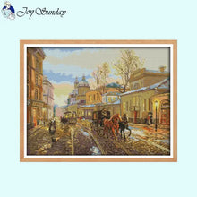 Load image into Gallery viewer, Joy Sunday City Street Series Cross Stitch Kit