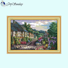 Load image into Gallery viewer, Joy Sunday City Street Series Cross Stitch Kit
