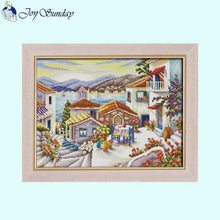 Load image into Gallery viewer, Joy Sunday City Street Series Cross Stitch Kit