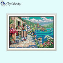 Load image into Gallery viewer, Joy Sunday City Street Series Cross Stitch Kit