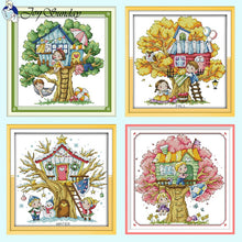 Load image into Gallery viewer, Cartoon Tree House - AIMDIY