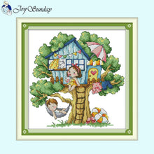Load image into Gallery viewer, Cartoon Tree House - AIMDIY