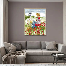 Load image into Gallery viewer, Poppy Field Scenery Pattern - AIMDIY