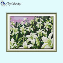 Load image into Gallery viewer, Joy Sunday Counted Stamped Cross Stitch Kit Landscape Pattern - AIMDIY