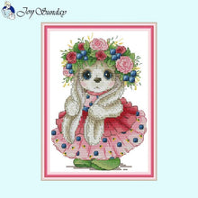 Load image into Gallery viewer, Animals Wearing Wreaths - AIMDIY