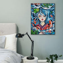 Load image into Gallery viewer, Joy Sunday Daughters of the Sea Character Cross Stitch Kit - AIMDIY