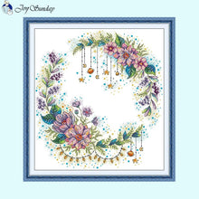 Load image into Gallery viewer, Joy Sunday Floral Pattern Fairy Tale Wreath - AIMDIY