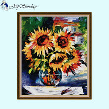 Load image into Gallery viewer, Joy Sunday Oil Painting Flower Pattern - AIMDIY