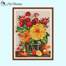 Load image into Gallery viewer, Joy Sunday Oil Painting Flower Pattern - AIMDIY