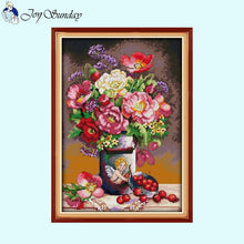 Load image into Gallery viewer, Joy Sunday Oil Painting Flower Pattern - AIMDIY