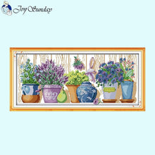 Load image into Gallery viewer, Joy Sunday Potted Cactus and Flowers - AIMDIY