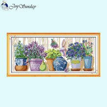 Load image into Gallery viewer, Joy Sunday Potted Cactus and Flowers - AIMDIY