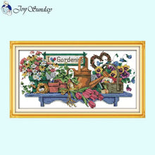 Load image into Gallery viewer, Joy Sunday Potted Cactus and Flowers