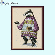 Load image into Gallery viewer, JoySunday Winter Sweater Animal - AIMDIY