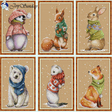Load image into Gallery viewer, JoySunday Winter Sweater Animal - AIMDIY