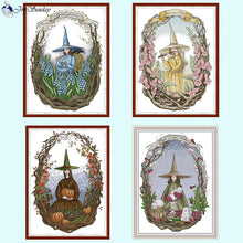 Load image into Gallery viewer, Magic World Four Seasons Cross Stitch Kit - AIMDIY