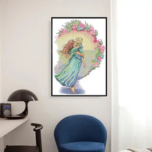 Load image into Gallery viewer, Precious Moments Cross Stitch Mom and Child Character - AIMDIY