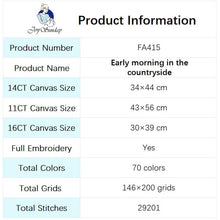Load image into Gallery viewer, Morning in the Countryside Landscape - AIMDIY