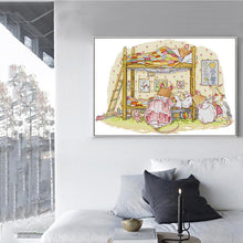 Load image into Gallery viewer, Mouse Family Cartoon Stitch - AIMDIY