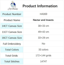 Load image into Gallery viewer, Nectar and Insect Pattern - AIMDIY