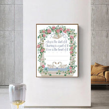 Load image into Gallery viewer, Never Apart DIY Cross Stitch - AIMDIY