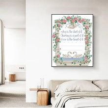 Load image into Gallery viewer, Never Apart DIY Cross Stitch - AIMDIY