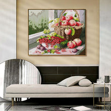 Load image into Gallery viewer, Oil Painting Apple and Cherry - AIMDIY