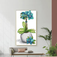 Load image into Gallery viewer, Orchids Joy Sunday Flower Pattern - AIMDIY