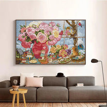 Load image into Gallery viewer, Peonies and Elves - AIMDIY