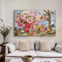 Load image into Gallery viewer, Peonies and Elves - AIMDIY