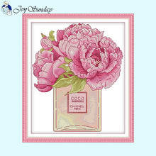 Load image into Gallery viewer, Perfume Bottle Floral - AIMDIY