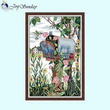 Load image into Gallery viewer, Petunia and Hummingbird Letterbox - AIMDIY