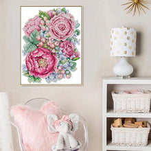Load image into Gallery viewer, Pink Flowers Bloom Joy Sunday Floral Pattern - AIMDIY