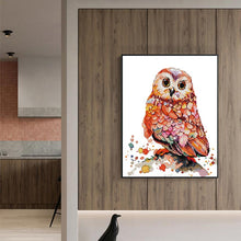Load image into Gallery viewer, Pink Owl Joy Sunday Counted Cross Stitch - AIMDIY