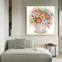 Load image into Gallery viewer, Poppies in Bloom Floral Pattern - DIY Handmade Needlework