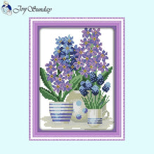 Load image into Gallery viewer, Potted Flower DIY Floral Pattern Cross Stitch Kits - AIMDIY