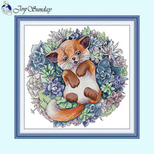 Load image into Gallery viewer, Puppies and Succulents Joy Sunday - AIMDIY