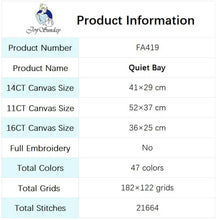 Load image into Gallery viewer, Quiet Bay Seaside Scenery Pattern - AIMDIY
