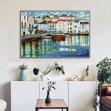 Load image into Gallery viewer, Quiet Bay Seaside Scenery Pattern - AIMDIY