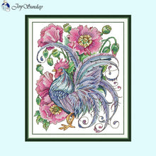 Load image into Gallery viewer, Rooster and Flowers DIY Crafts - AIMDIY