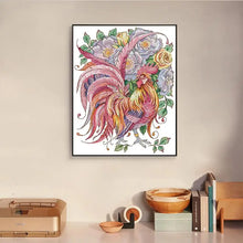 Load image into Gallery viewer, Rooster in the Roses - AIMDIY