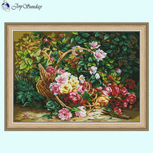 Load image into Gallery viewer, Rosa sinensis Joy Sunday Floral Patterns - AIMDIY