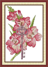 Load image into Gallery viewer, Joy Sunday Cross Stitch Kit – Keys To Riches DIY Embroidery Kit