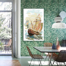 Load image into Gallery viewer, Sail Away Cross Stitch Kit Sailboat - AIMDIY