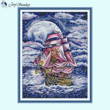 Load image into Gallery viewer, Sailboat Under the Stars - AIMDIY