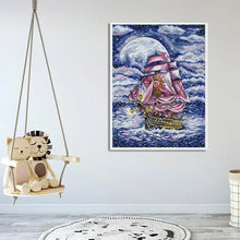 Load image into Gallery viewer, Sailboat Under the Stars - AIMDIY