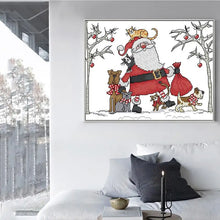 Load image into Gallery viewer, Santa Claus Cross Stitch Kits Needlework Embroidery Gifts - AIMDIY