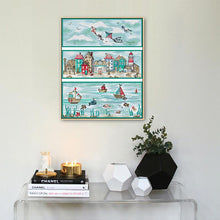 Load image into Gallery viewer, Sea Land and Air Scenery Painting Cross Stitch Kit - AIMDIY