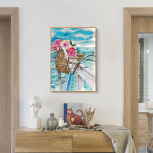 Load image into Gallery viewer, Seaside Romance Landscape Cross Stitch Kit  Counted - AIMDIY