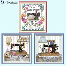 Load image into Gallery viewer, Sewing Machine Cross Stitch Kits 14ct - AIMDIY